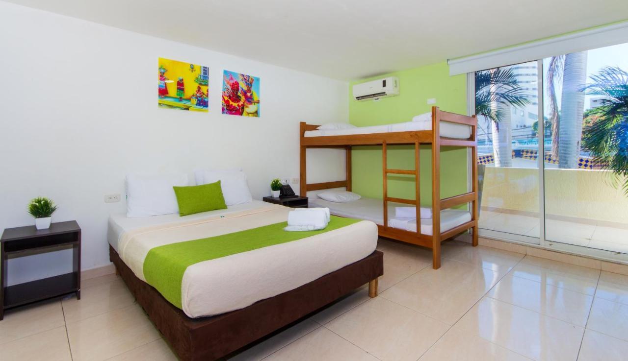 Hotel Avexi Suites By Geh Suites Cartagena Eksteriør bilde